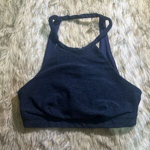 Alo Navy Blue Women's Sports Bra